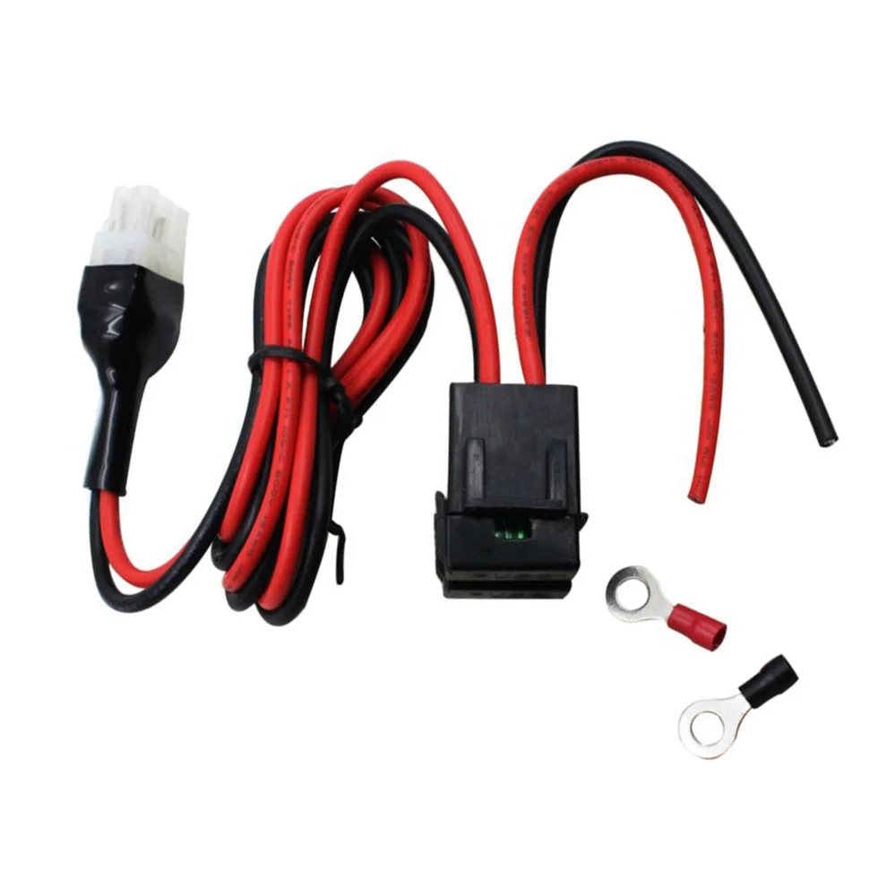 6-Pin 12AWG DC Power Cord Cable for Kenwood TS-50s TS-60s TS-140s TS-430s Made of high quality material, durable and practical