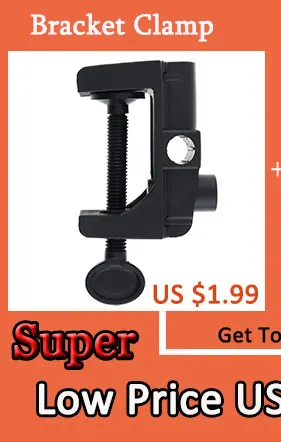 Universal Bracket Clamp Accessorie DIY Fixed Clip Fittings Screw Light Mounting Camera Holder for Microphone Desk Lamp Broadcast