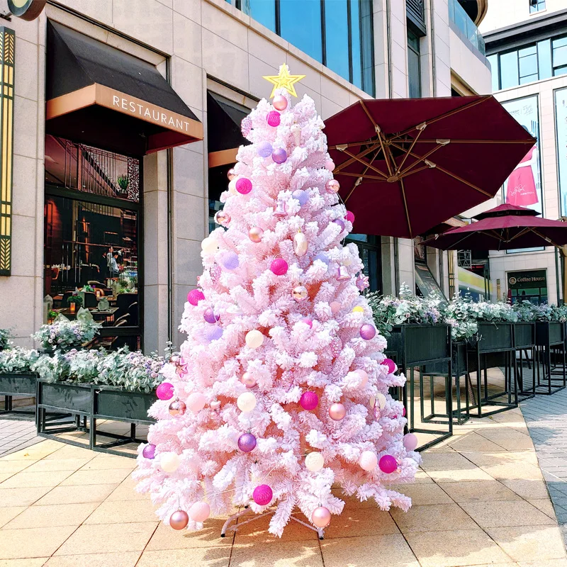 Pink Christmas Tree Lighted Christmas Tree 60cm 1 2 1 5 1 8 2 1 M
