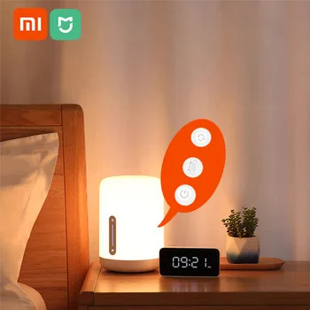 

Xiaomi MIJIA Bedside Lamp 2 Smart Table LED Light Mi home APP Wireless Control MIJIA Bedroom Desk Night Light HomeKit Siri