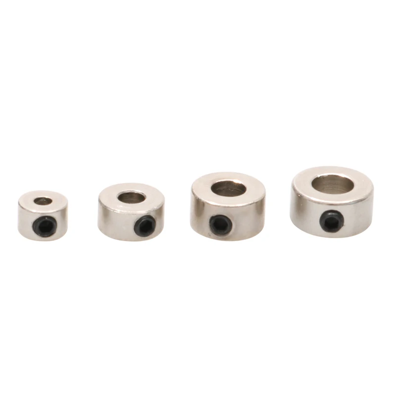 10PCS Inner Dia 2.1/3.1/4.1/5.1mm Metal Landing Gear Stopper Wheel Lock Collar Shaft Lock Bushing Fastener for RC Electric Boat