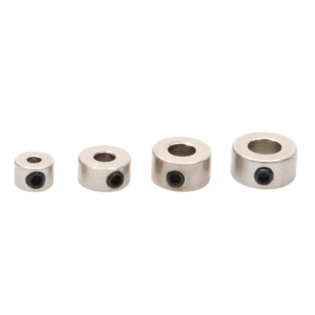 10PCS Wheel Lock Collar Shaft Axle Bushing Metal Landing Gear Stopper Inner Dia 2.1/3.1/4.1/5.1mm for RC Model Boat Parts 1