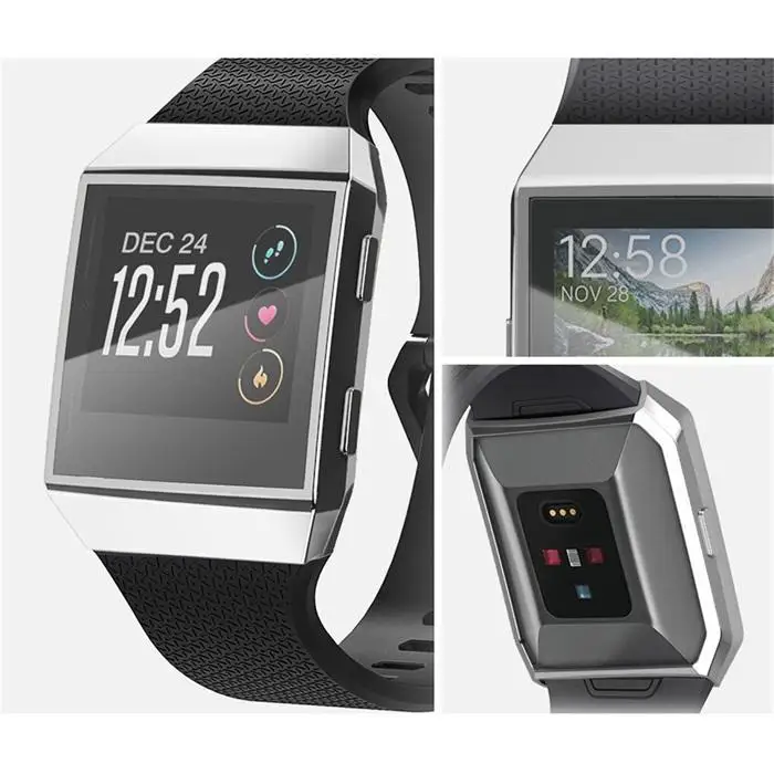 Мягкий ТПУ Смарт-часы защитный кожух протектор экрана для Fitbit Ionic
