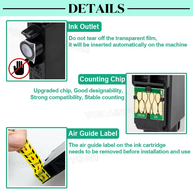 Ink Cartridge Compatible for Epson xp 245 xp 235 xp-342 xp-435 XP-442 XP-345