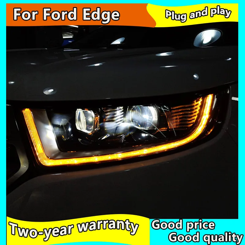 Автомобильный Стайлинг для Ford Edge 2015 2018 все светодиодный фар край OEM