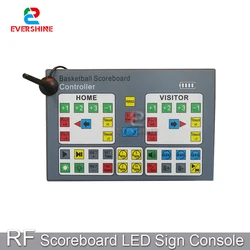 Placar led sinal console remoto sem fio para 7 segmentos módulo digital futebol basquete placar display
