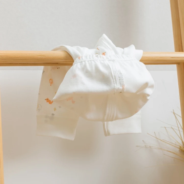 Cotton Long Sleeve Infant Baby Bodysuit Set Baby Boys Girls Clothes 2PCS Pajamas Unisex Kids Clothing Sets Clothing Outfits