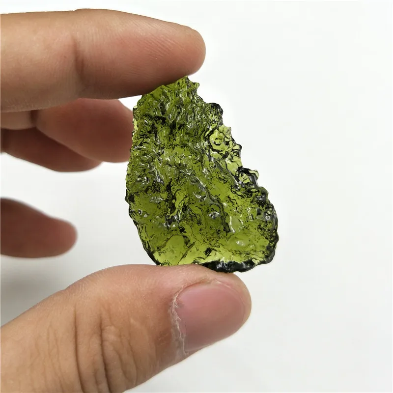 Природный мольдавит зеленый аэролайт Хрустальный каменный кулон энергия apotropaic здоровье от чешского исцеляющий рейки минералы драгоценные камни