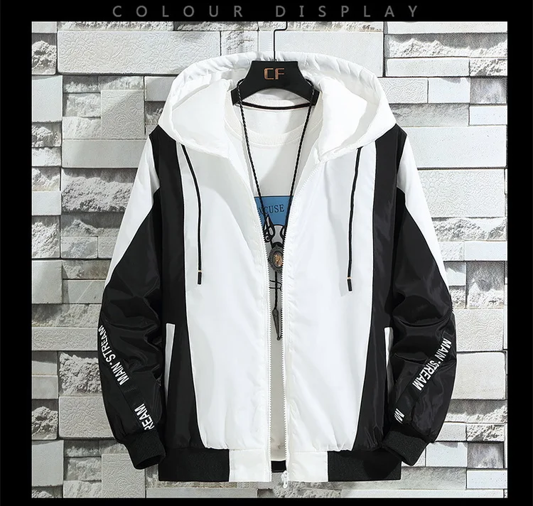 Hot Sales Second Cotton Coat Male STUDENT'S Large Size Loose Fashion Autumn And Winter Mixed Colors Printed Cotton Coat MEN'S To