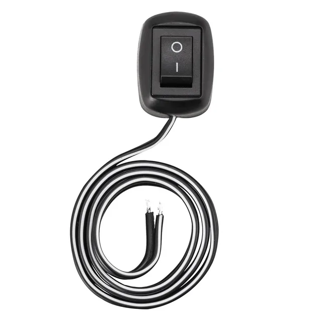 Interrupteur Bouton Goutte D'eau 12V-230V 10A - Pour Phares Antibrouillard, Barre LED Voiture - Installation Facile Avec Bande Adhésive