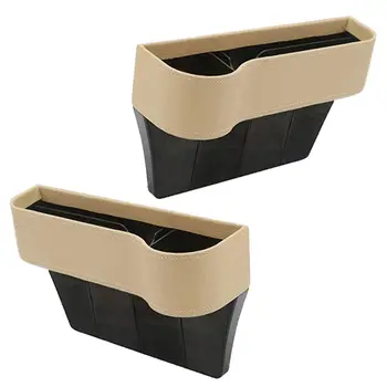 

Left/Right Universal Car Seat Side Storage Box Passenger Driver Side Armrest