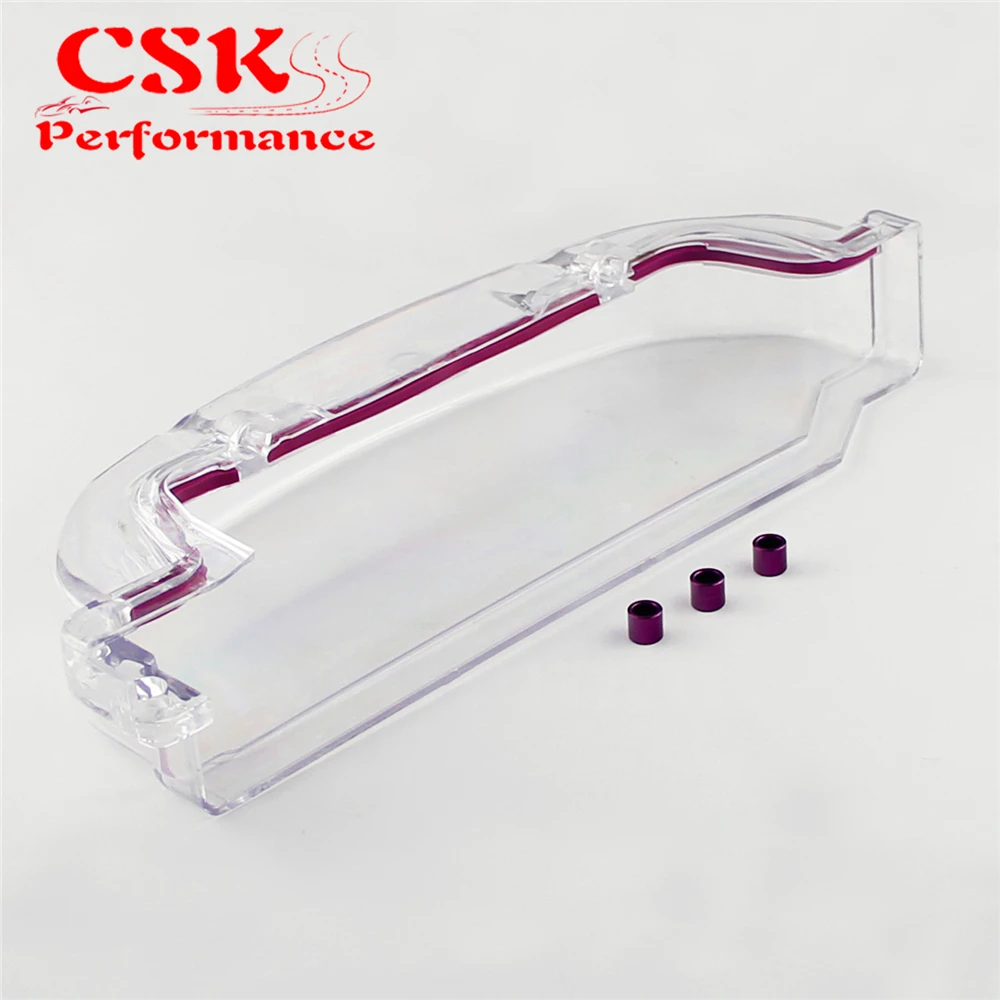 Clear Gear Cam Timing Belt Cover Fits For Mitsubishi EVO 1 3 Eclipse