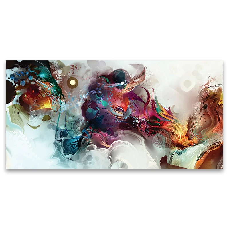 cuadros para salon lienzos cuadros decorativos abstracto al óleo Original  grande sobre lienzo, impresión moderna, pintura abstracta brillante, imagen  colorida, decoración de pared del hogar para sala de estar - AliExpress