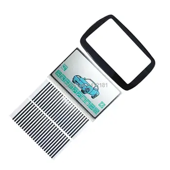 

10 PCS/lot A9 LCD display Flexible cable Zebra Paper + A9 keychain Case Body Cover for 2-way Starline A9 lcd Remote control Key