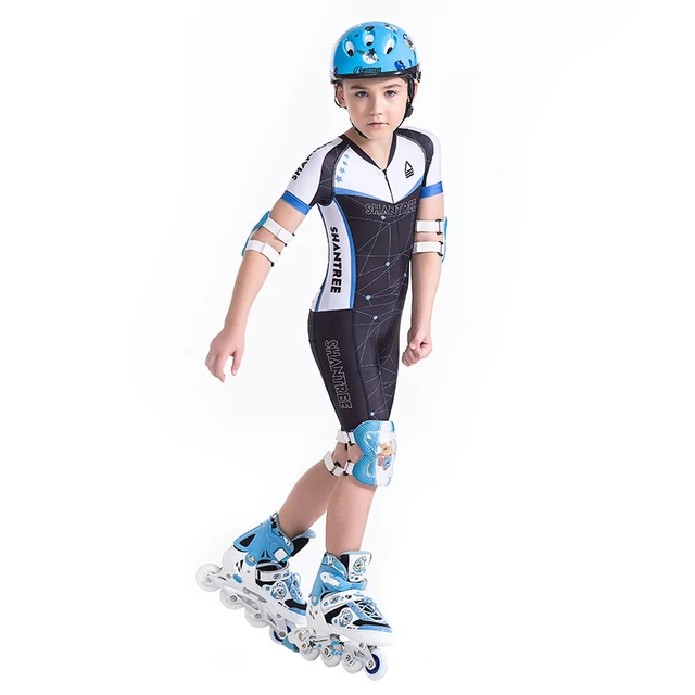 US $24.53 Children Sportswear Roller Skating Clothing Cycling Suit Riding Clothing Kids Bike Clothing Set Spo