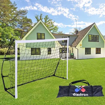 

Portable Soccer Goal Beach Entertainment Football Goal / Child Adolescent Practice Folding Single Door Soccer Football Goal Net