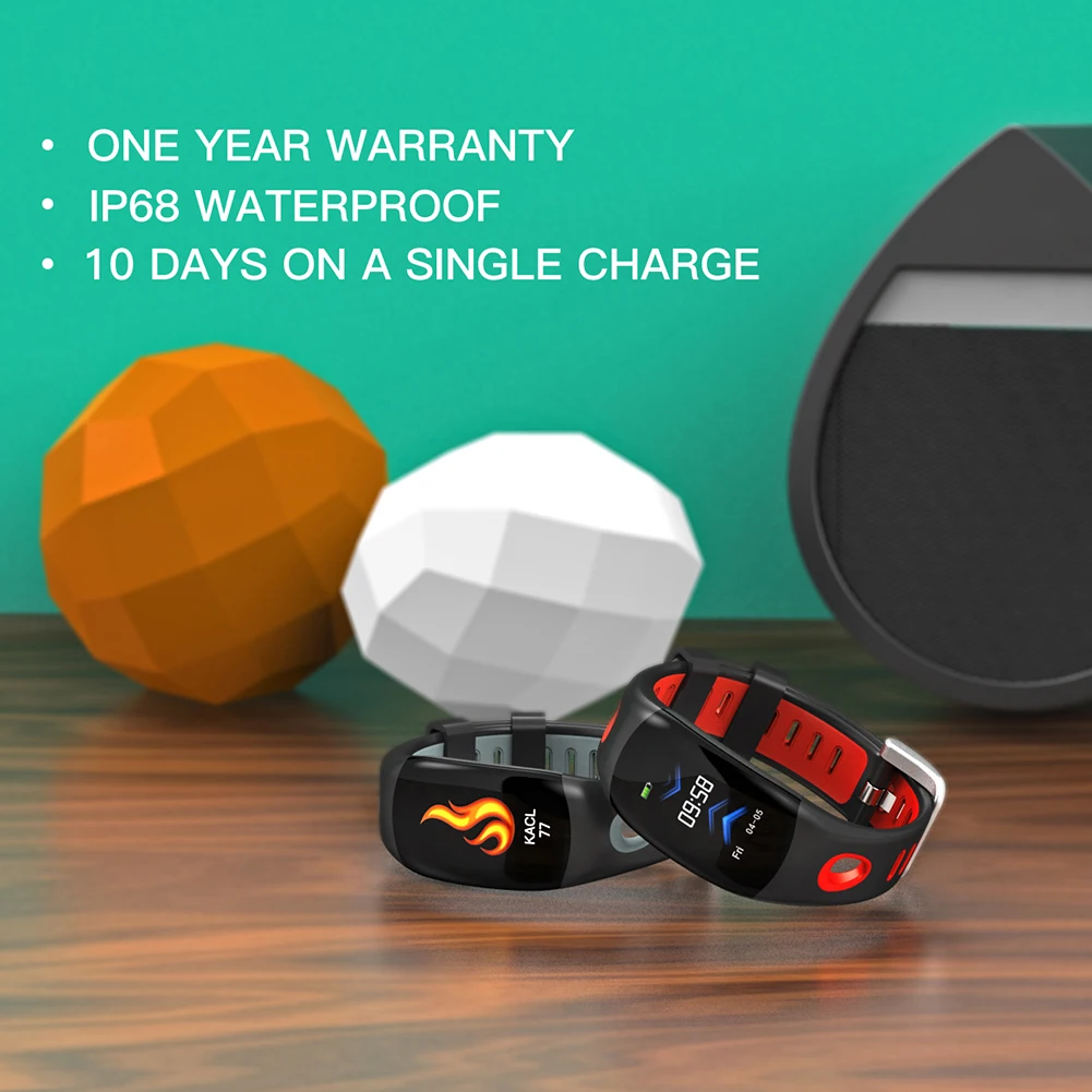 DM11 Color Screen Smart Bracelet Blood Pressure Heart Rate Monitor Wristband Waterproof Sports Fitness Colors Watch Band