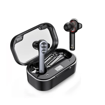 

LYMOC HiFi Wireless Headsets TWS 5.0 Bluetooth Earphones 2 Dynamic Coil Deep Bass Auriculares CVC8.0 Noise Cancelling HD Mic