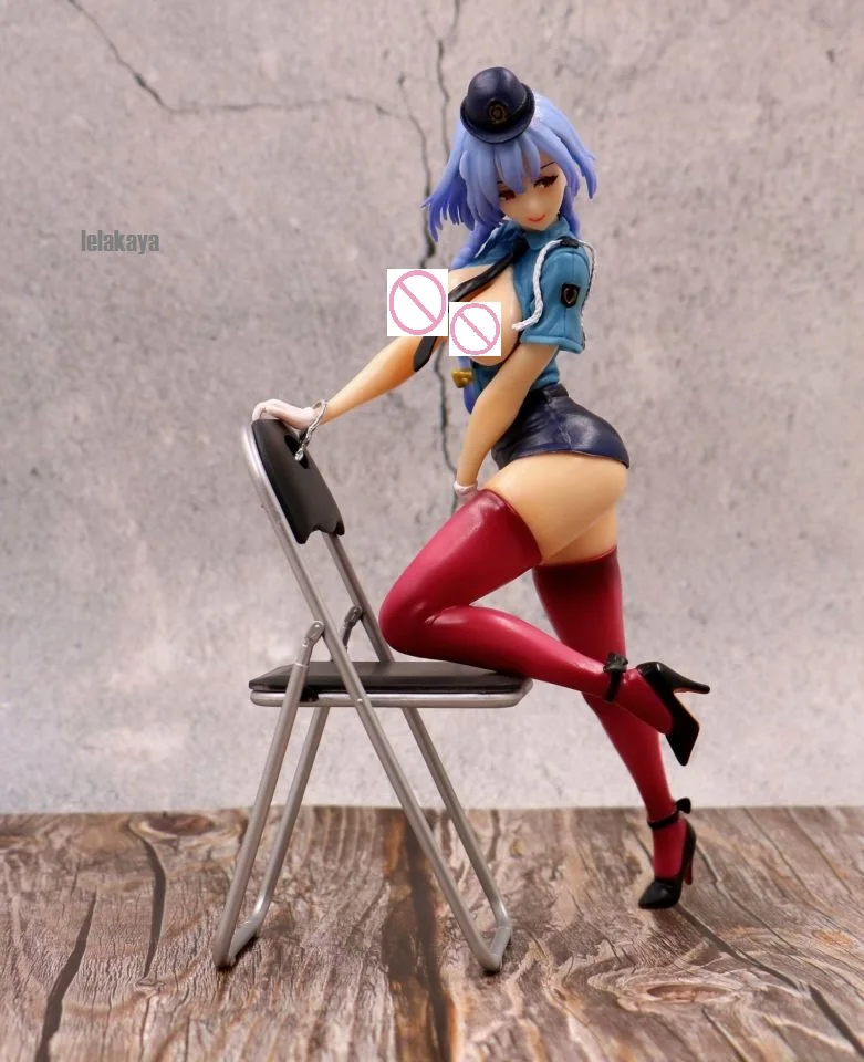 Anime Sexy Girls MILE STONE Queed ted Uniform Police Woman NO GAME no LIFE Shiro Jibril Reading Ver PVC Action Figure Toys Gift | Игрушки и