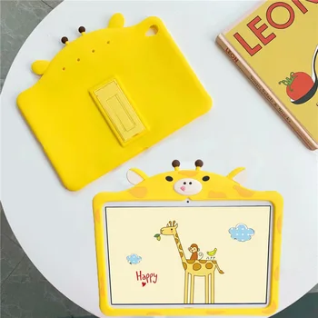 

Soft Silicone Cover For Huawei Mediapad T5 10.1 M5 Lite 10.1 M6 8.4 10.8 Matepad 10.4 inch Tablet Kids Protective Case Funda
