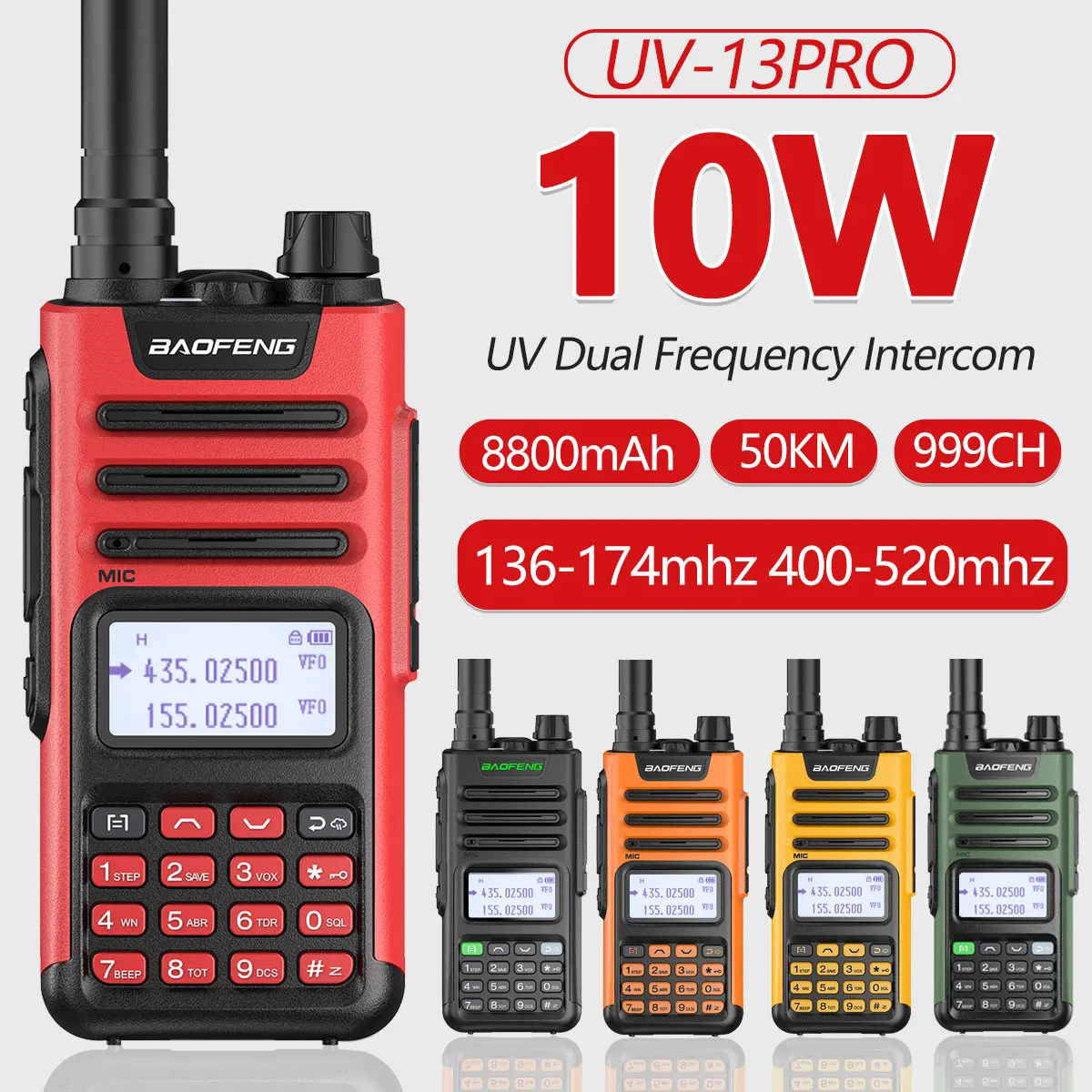 best walkie talkie for long distance Abbree Walkie Talkie cs Tactical Foldable Antenna SMA-Female VHF UHF Dual Band For Baofeng UV-5R UV-82 UV-9R UV-S9 plus walkie talkie 10 km