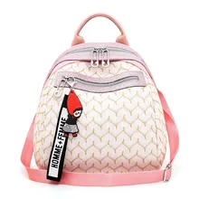 Рюкзак женский стиль корейский стиль Оксфорд ткань многофункциональный водонепроницаемый Дорожная сумка для девочек сердце Открытый Повседневный Bac