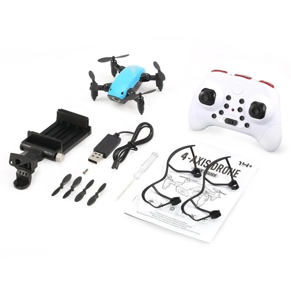 S9 S9W Foldable RC Mini Drone Pocket Drone Micro Drone RC Helicopter With WIFI FPV 0.3MP Camera 360 Degree Flip Drone