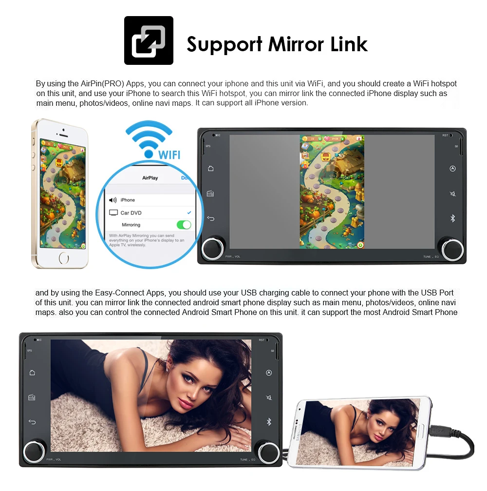 Best 7"Android9.0 Car DVD Player for Toyota Hilux Corolla Camry Prado RAV4 Octa-Core WIFI 4G RAM+64G ROM Bluetooth+Free Rear Camera 9 Best 7"Android9.0 Car DVD Player for Toyota Hilux Corolla Camry Prado RAV4 Octa-Core WIFI 4G RAM+64G ROM Bluetooth+Free Rear Camera 9