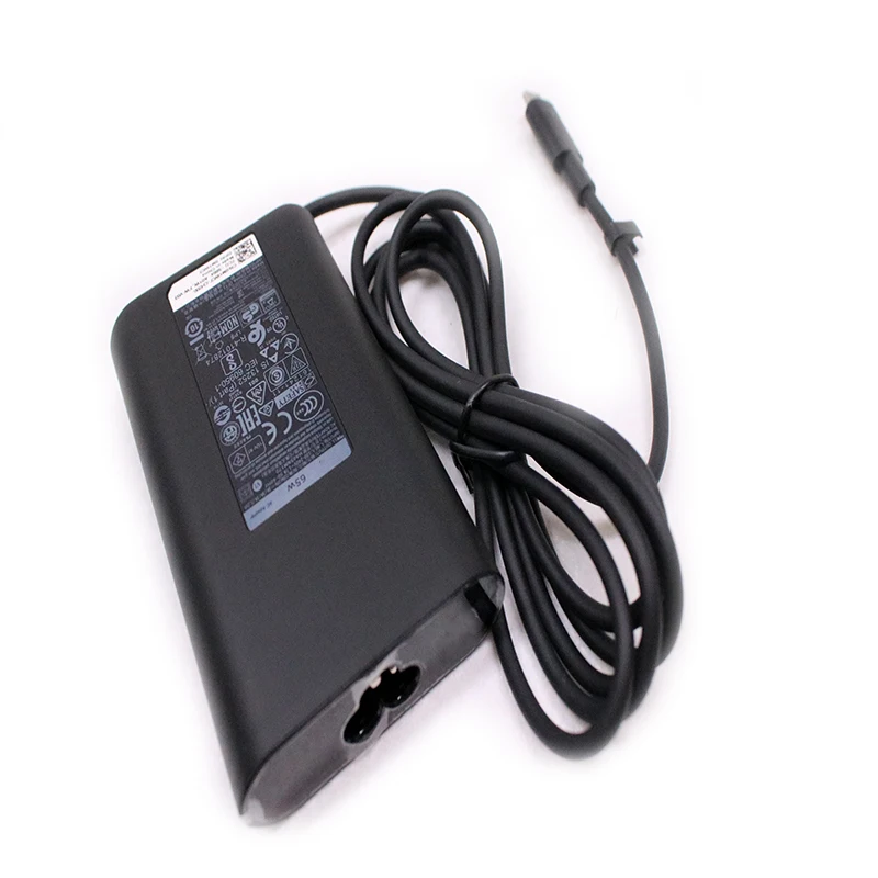 65W USB C type 20V 3.25A адаптер переменного тока для DELL HA65NM170 LA65NM170 зарядное устройство XPS 12