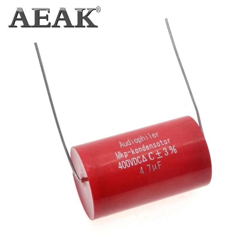 Осевой конденсатор AEAK Audiophiler MKP 250V 400V 630V DC HIFI DIY аудио класса для трубчатой гитары