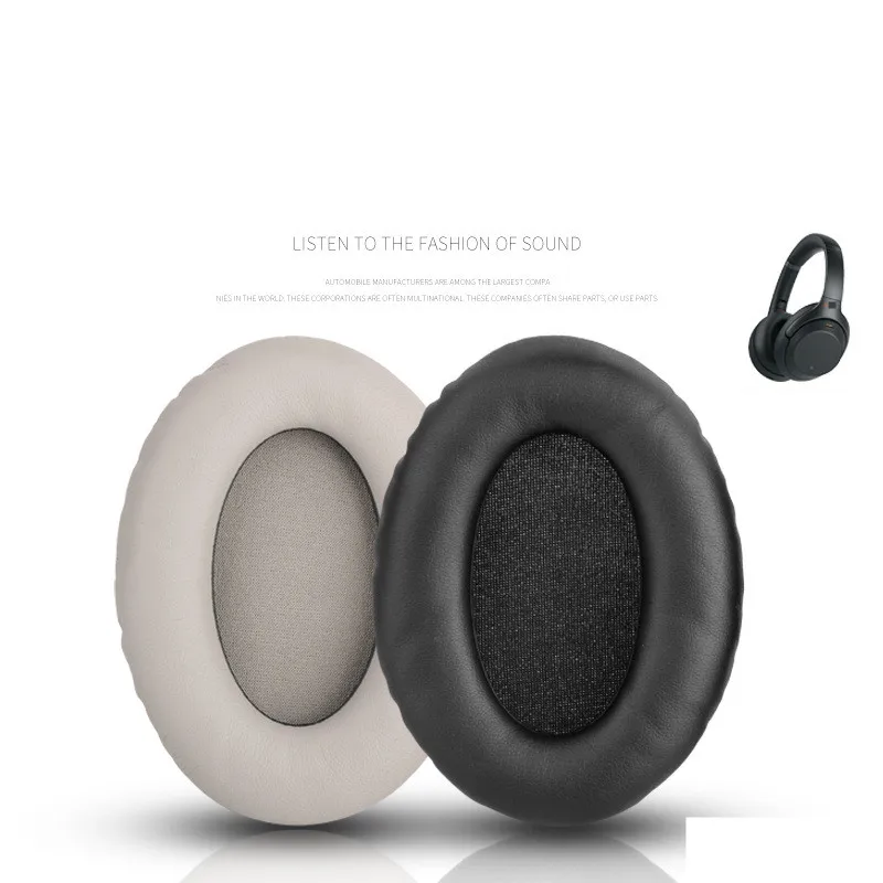 Ear Pads For Sony WH 1000XM3 Headphones Pads Headset Foam Replacement Earpads Cushions Accessories Muffs Repair Par