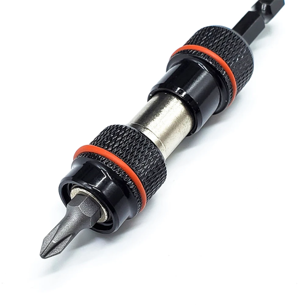 

Universal Home Electric Drill Corner Connecting Pole Adapter Practical Durable Hard Extension Screwdriver Accessories