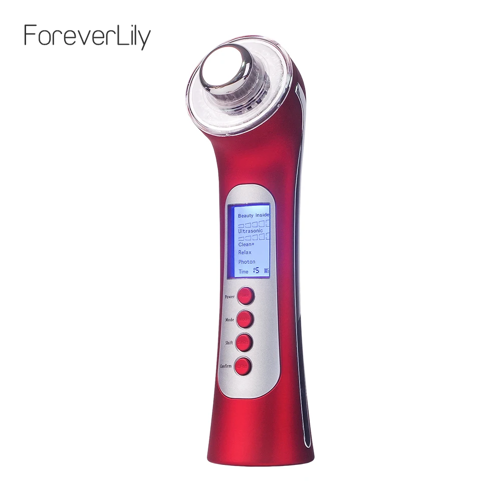  5 In 1 RF Wrinkle Removal Radio Frequency Beauty Machine LED Photon Face Skin Rejuvenation Face Lif - 32884510224