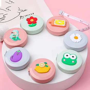 

1 PC Cute Fruit Animal Ruler Portable Fashion Retractable Ruler For Boys Girls School Office Stationery Supplies