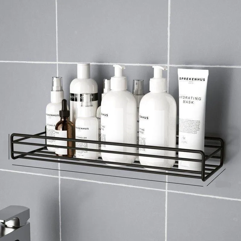 Wall Mounted Bathroom Shelves Shower Hanging Basket Shampoo Holder