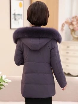 

The new winter 2020 women in long coat down wear cotton clothes