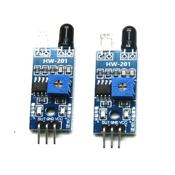 

Adjustable distance Smart Car Collision Detector Ir Infrared Barrier Module Obstacle Avoidance Sensor