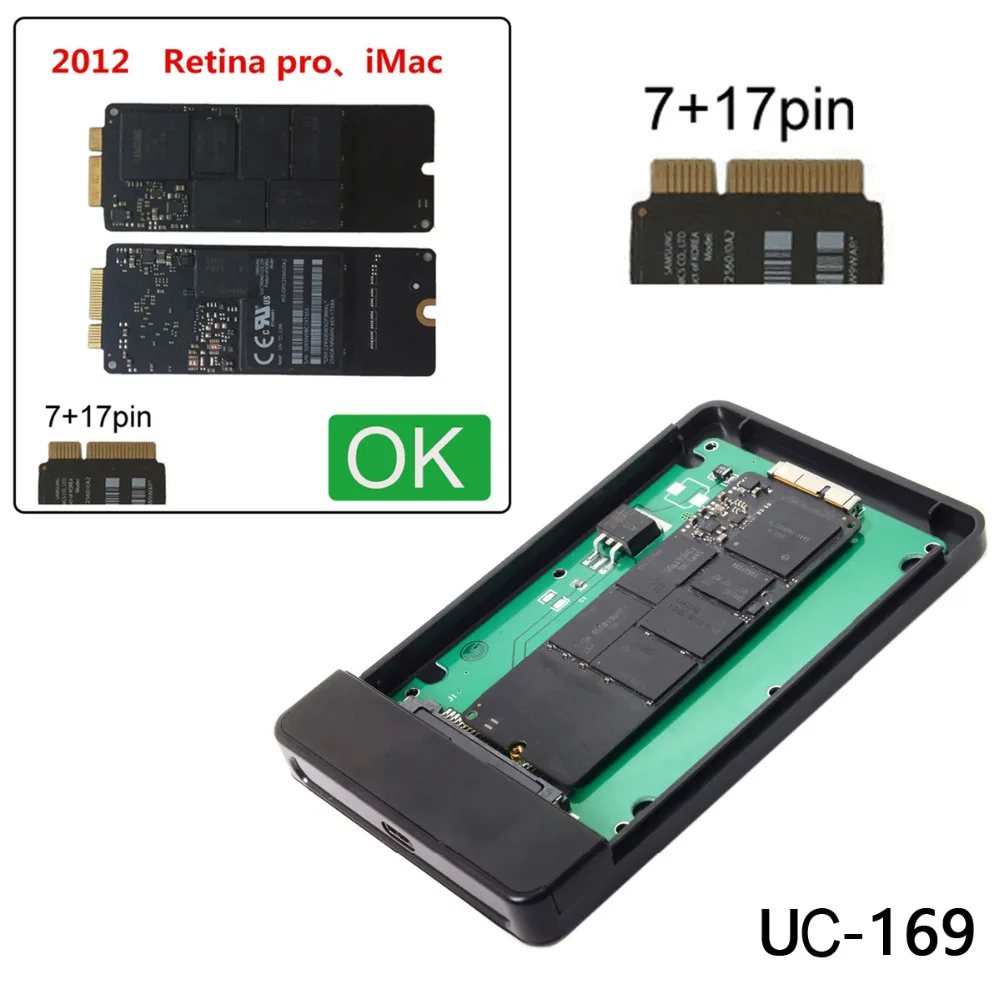 CY Chenyang USB 3,0 для Macbook Pro retina A1425 A1398 MC975 MC976 MD212 MD213 ME662 ME664 ME665 SSD жесткий диск