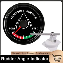 52 мм Морской индикатор угла руля 0-190 Ом с датчиком угла руля 8 цветов подсветка или красная подсветка для лодки яхты 12 В/24 В 52 мм Морской индикатор угла руля 0-190 Ом с датчиком угла руля 8 цветов подсветка или красная подсветка для лодки яхты 12 В/24 В