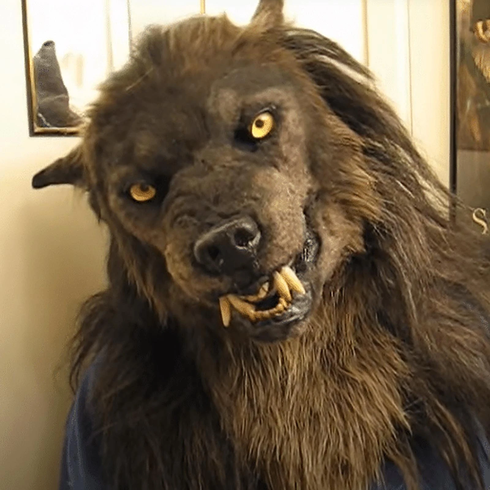 New wolf mask werewolf mask cosplay animal head halloween costume zombi mask