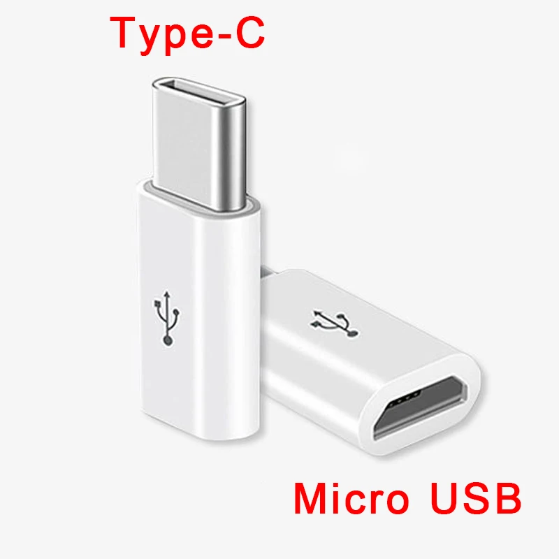 Micro USB штекер type-C Женский конвертер OTG передача данных Зарядка Micro USB адаптер разветвитель для huawei Xiaomi Redmi samsung - Цвет: type c to micro usb