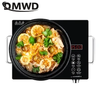 DMWD Household Stove Electric Ceramic Cooker 3500W Induction Cooker Smart Electromagnetic Oven Waterproof Heating Plate 110/220V 2