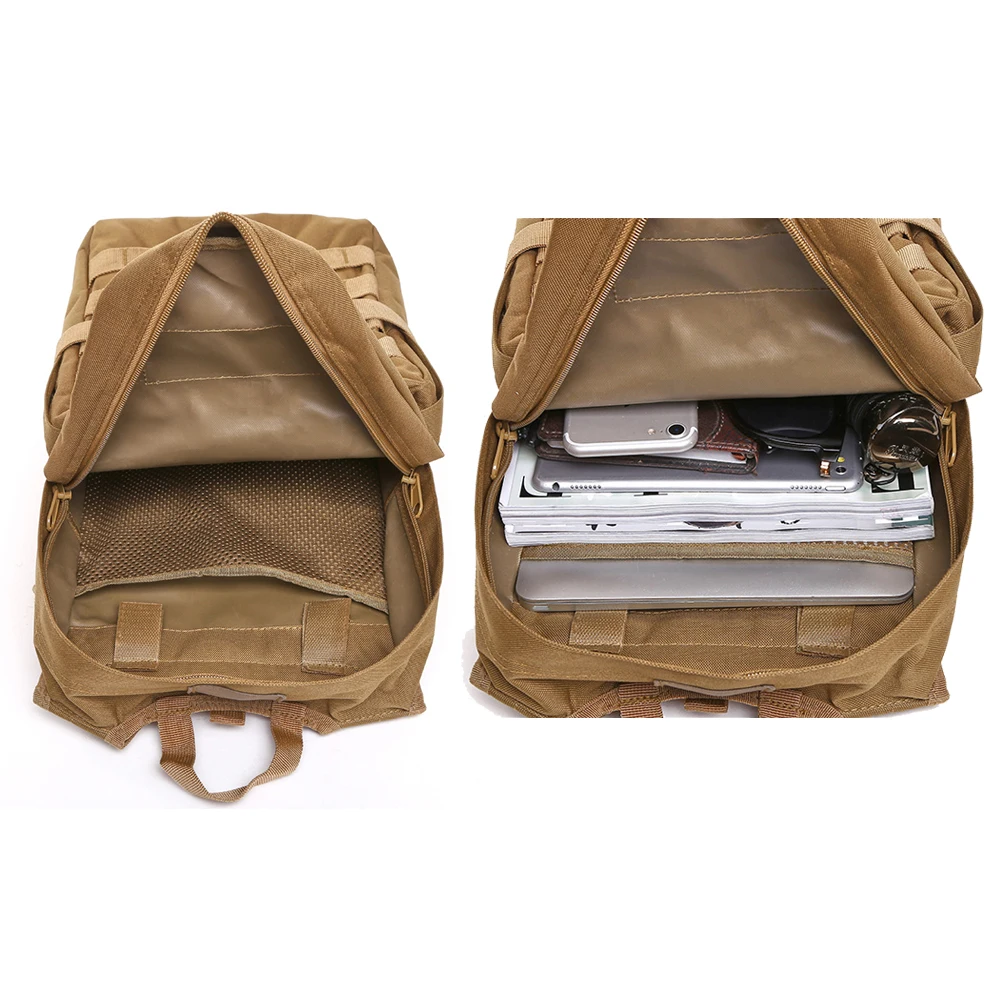 15L Bicycle Cycling Bag Bike Bags Water Climbing Backpack Camping Riding Travel Molle Tactical Outdoor Hydration Sack Fanny Pack 4
