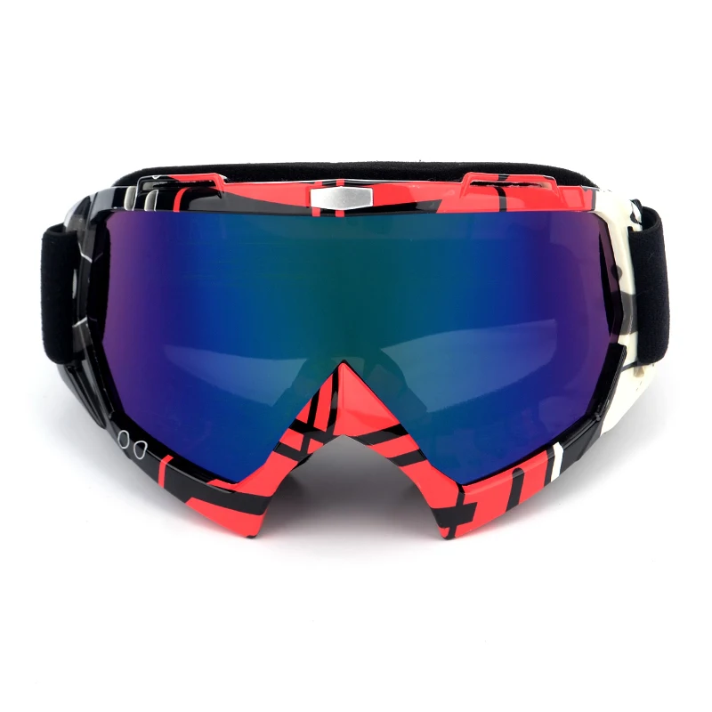 Лыжные спортивные очки для сноуборда, маска, зимние солнцезащитные очки для снегохода, защита от ветра, УФ излучения, дорожные очки, новинка - Цвет: 30