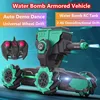 Remote Control Tank 13CH 2.4G Omnidirectional Drift Infrared Aiming Remove Magazine Water Bomb Strong Power MultiPlayer RC Toy 1