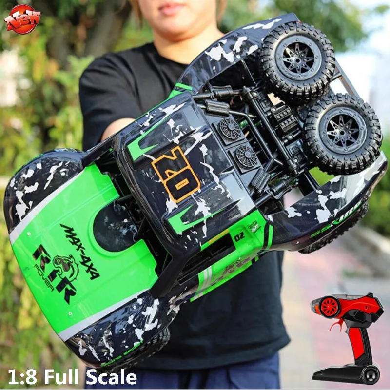

Big Foot Waterproof Off-Road Remote Control Car 2.4G 1:8 Full Scale 50CM 4WD Driving High Speed Amphibian Electric RC Car Model