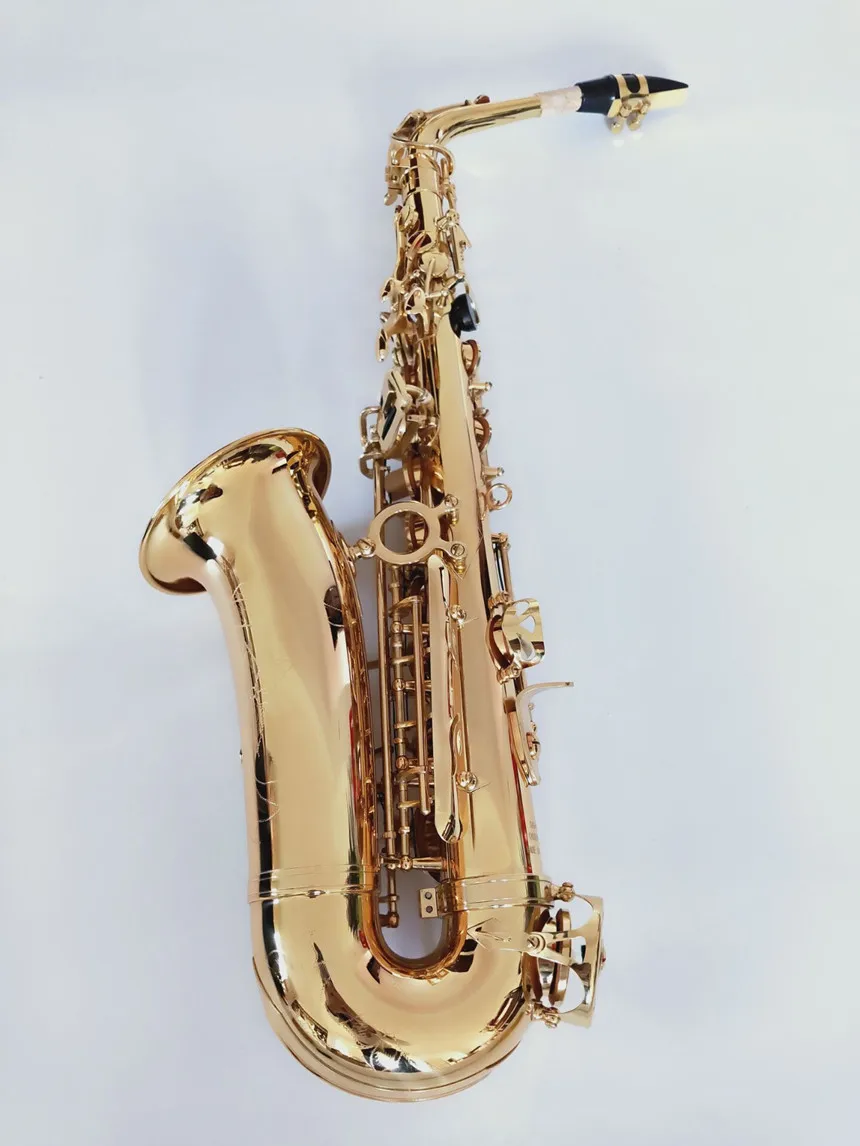Альт саксофон EbTune музыкальный инструмент латунный профессиональный супер игровой альт саксофон с аксессуарами