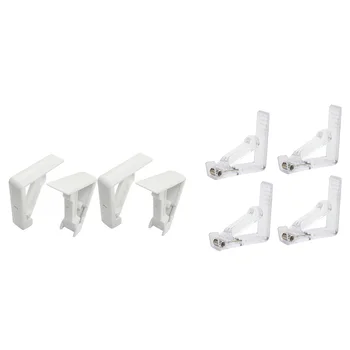 

4pcs Spring Loaded Table Cloth Clips Plastic Dining Kitchen Desk Cover Adjusting Grip Holder Tablecloth Clamp 5.5cm