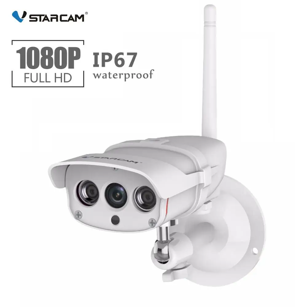 Vstarcam 1080P IP камера C16S Wifi цилиндрическая наружная IP67 водонепроницаемая