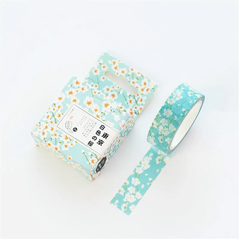 

A Reel of Creative Washi Tape DIY Gorgeous Kawaii Decoration Scrapbooking Planner Masking Tape Adhesive Tape Label Sticker